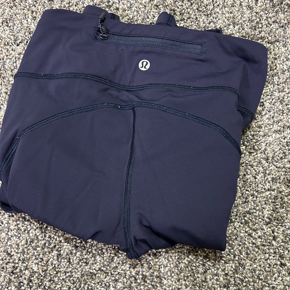Navy lululemon leggings